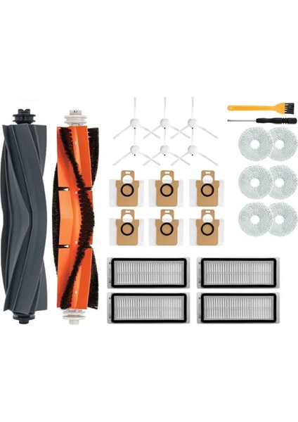 Dreame L10S Ultra, S10 Pro, Xiaomi Mijia Omni X10+, Robot Süpürge Aksesuarları Için Filtre Toz Torbaları Mop Ana Fırça (Yurt Dışından)
