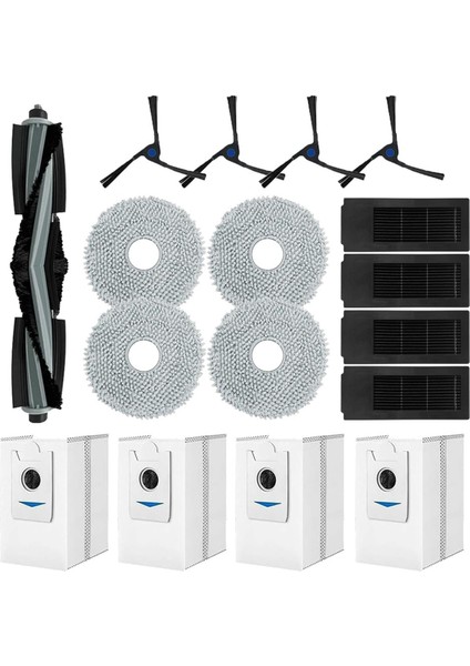 Ecovacs Deebot X2 Omni / X2 / X2 Pro / DEX86 Robot Süpürgeler Için Yedek Aksesuar Seti (Yurt Dışından)