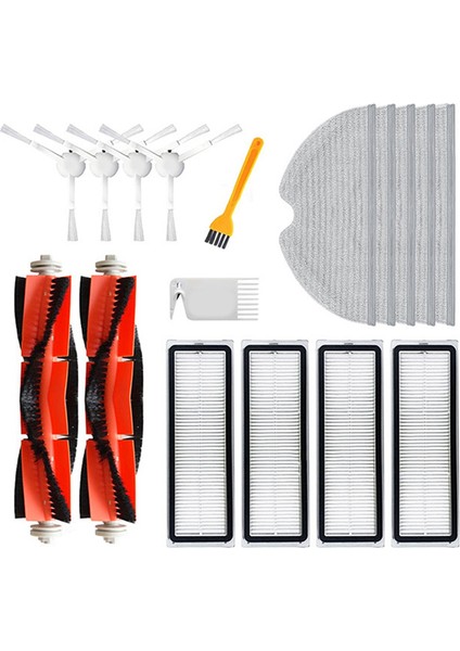 Xiaomi Mijia 1c 2c STYTJ01ZHM / Dreame F9 Robot Süpürge Paspas Temizleyici Rulo Fırça Aksesuarları Yedek Parçaları Için Hepa Filtre (Yurt Dışından)