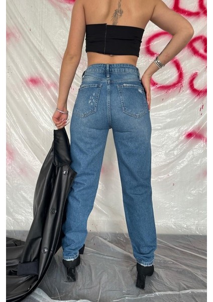 Mavi Lazer Kesim Jeans Pantolon