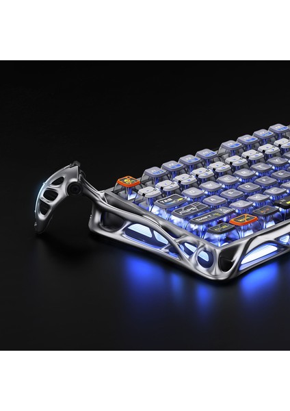 Mercury K1 Pro Rgb Kablosuz Mekanik Gaming Klavye, Alüminyum Çerçeveli, Ingilizce Q, Uzay Gri modelleri