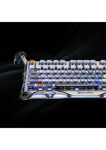 Mercury K1 Pro Rgb Kablosuz Mekanik Gaming Klavye, Alüminyum Çerçeveli, Ingilizce Q, Uzay Gri indirimleri