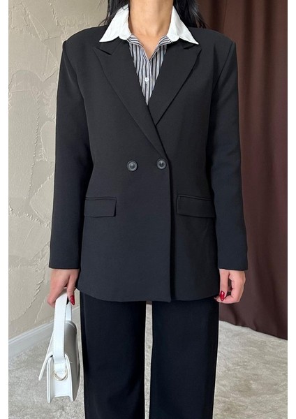 Siyah Blazer Ceket