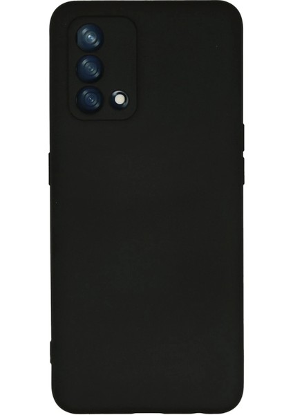A74 4g Kılıf Nano Içi Kadife Silikon - Siyah Ferrg