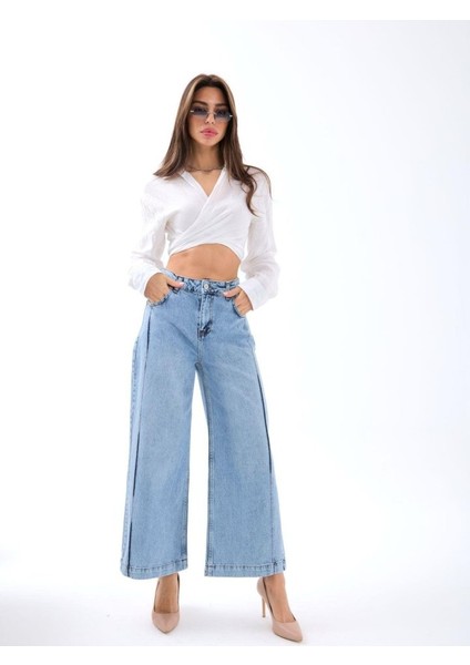 7356 Kot Pantolon-Mavi