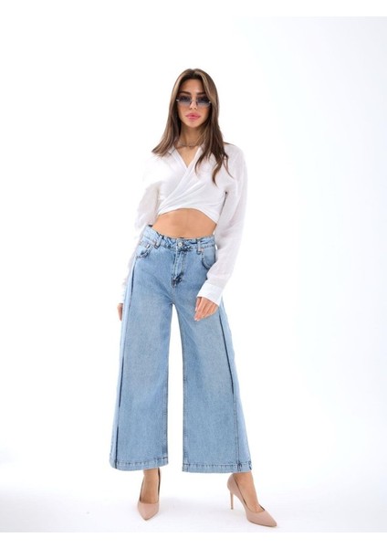 7356 Kot Pantolon-Mavi
