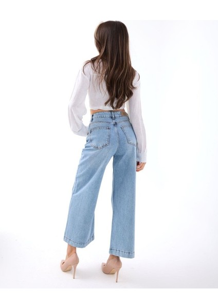 7356 Kot Pantolon-Mavi