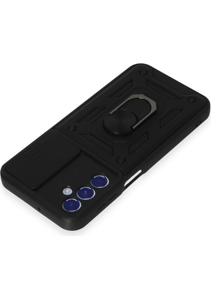 Samsung Galaxy M34 5g Kılıf Pars Lens Yüzüklü Silikon - Siyah Ferrg fırsatları