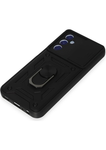 Samsung Galaxy M34 5g Kılıf Pars Lens Yüzüklü Silikon - Siyah Ferrg indirimleri