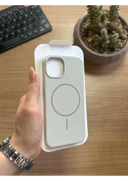 iPhone 15 Animasyonlu Stylus Silikon Kılıf
