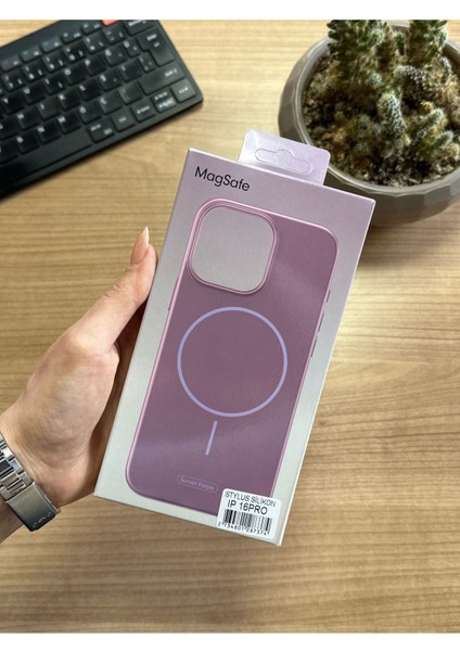 iPhone 16 Pro Animasyonlu Stylus Silikon Kılıf