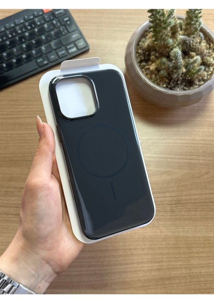 iPhone 16 Pro Max Animasyonlu Stylus Silikon Kılıf