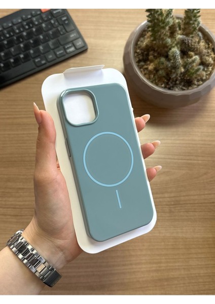 iPhone 13 Animasyonlu Stylus Silikon Kılıf