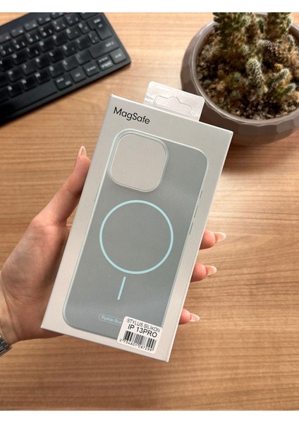 iPhone 13 Pro Animasyonlu Stylus Silikon Kılıf