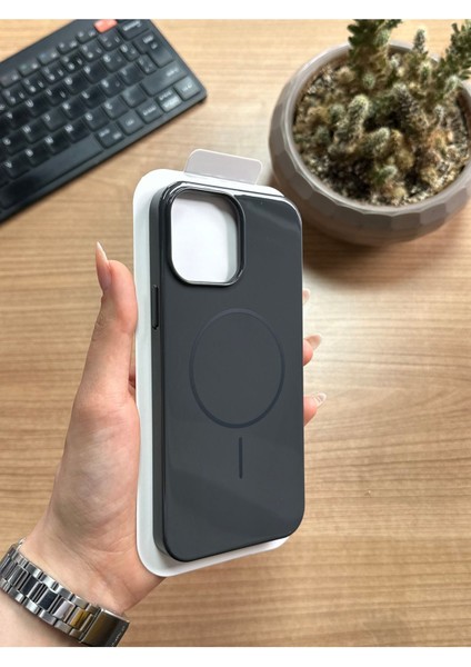iPhone 13 Pro Max Animasyonlu Stylus Silikon Kılıf