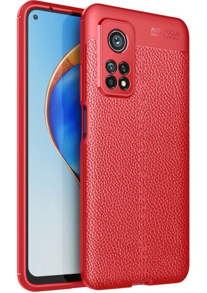 Xiaomi Mi 10T Pro Kılıf Auto Focus Kapak - Kırmızı Ferrg