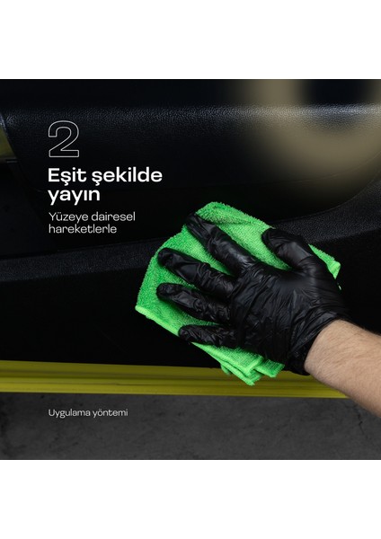 Polyrole Matte Mat Oto Parlatıcı Sprey Vanilyalı 300ml - Torpido, Plastik & Deri için Toz Tutmayan Parlaklık