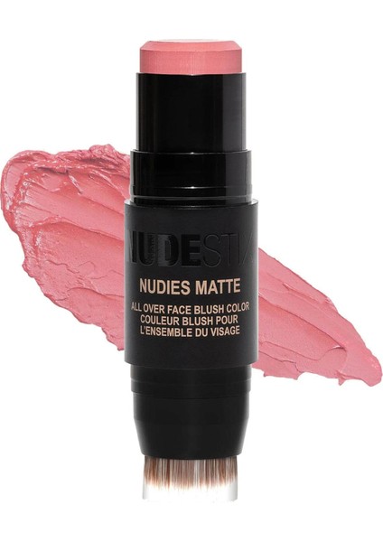 Nudies Blush Mat Allık Stick Sunkissed Pink 7 gr