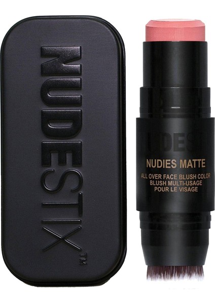 Nudies Blush Mat Allık Stick Sunkissed Pink 7 gr modelleri