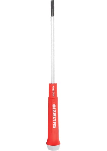 Elektronikçi Tip Klemens Tornavida, Düz 3x80mm, Hassas İşçilik