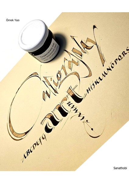 Walnut Ink Ceviz Mürekkebi-Gölge Yazı-Copperplate Mürekkebi-Walnut 25ML-INK