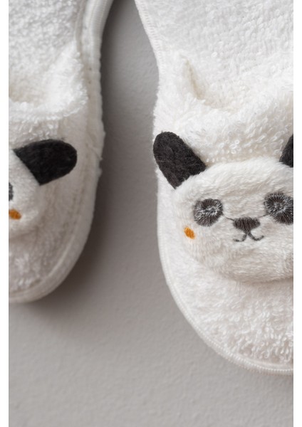 Sevimli Panda Bebek Bornozu