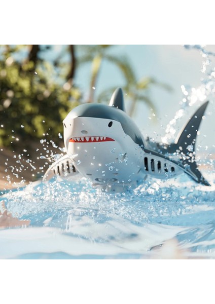 Hd Kameralı Suda Yüzen Köpekbalığı 2.4ghz Uzaktan Kumandalı Köpekbalığı Oyuncak Rc Shark Boat Su Püskürtmeli fırsatları