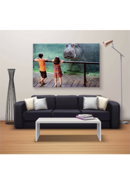 Marsilyan- Dekoratif Baskı Özel Tasarım Dikdödrtgen Kanvas Tablo 1006