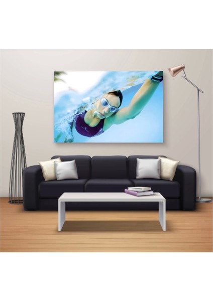 Marsilyan- Dekoratif Baskı Özel Tasarım Dikdödrtgen Kanvas Tablo 1014