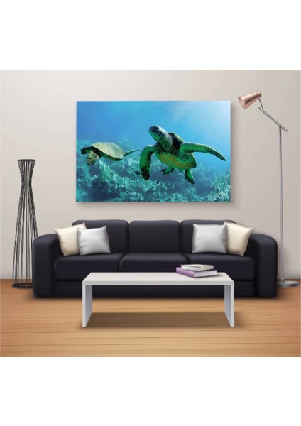 Marsilyan- Dekoratif Baskı Özel Tasarım Dikdödrtgen Kanvas Tablo 1030