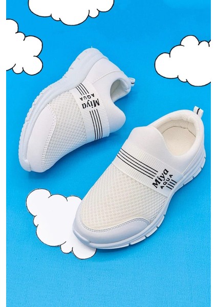 Tedy Garantili Çocuk Bağcıksız Rahat Esnek Günlük Sneaker Spor Ayakkabı