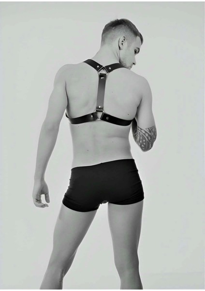 Erkek Deri Omuz Harness M