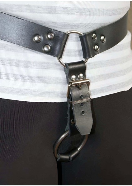 Erkek Özel Bölge Deri Harness M fiyatları