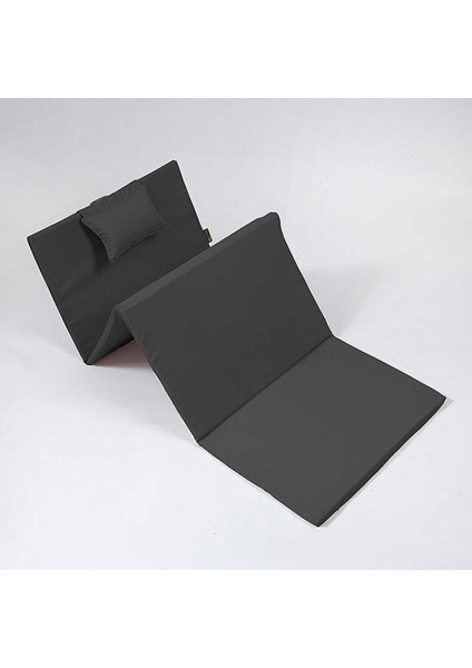 Taşınabilir Katlanır Su Geçirmez Plaj Havuz Minderi, Şezlong Minderi Kamp Yatağı Antrasit indirimleri