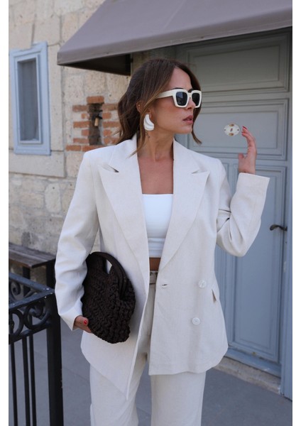 Keten Blazer Ceket modelleri