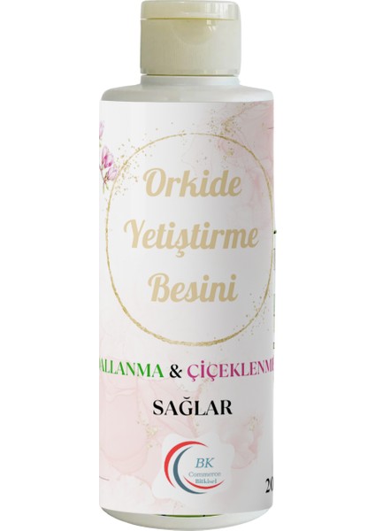 Orkide Besini 200 ml - Çiçek ve Dal Gelişimini Destekleyici Premium Formül fırsatları