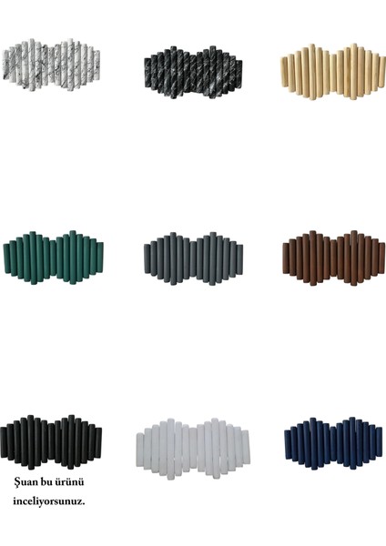 Duvar Askılığı Elbise Askılığı Portmanto Duvara Monte Askılık Bohem Model Siyah indirimleri