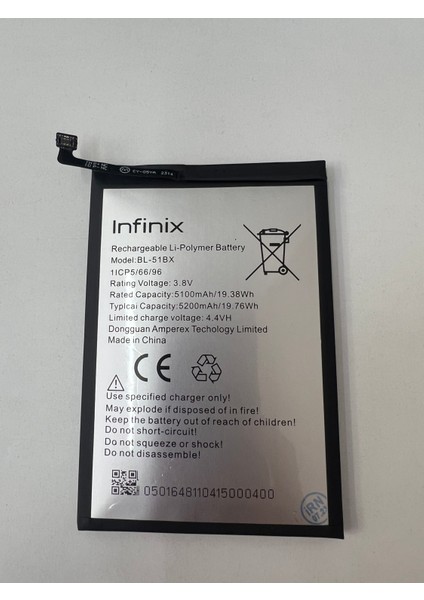 Reyze Infinix Not-8 BL-51BX Batarya fiyatları