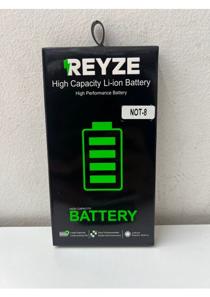 Reyze Infinix Not-8 BL-51BX Batarya modelleri