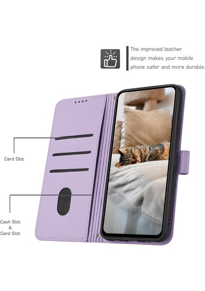 Realme 14 Pro+ Için Kabartmalı Yavru Pu Kılıf (Yurt Dışından)