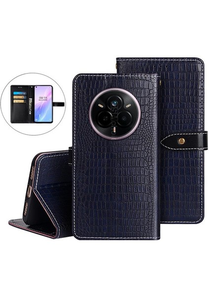 Realme 14 Pro 5g Için Timsah Dokulu Kılıf (Yurt Dışından)
