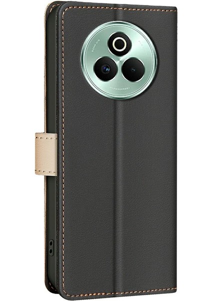 Realme P3 Pro 5g Için Rfıd Deri Kılıf (Yurt Dışından)