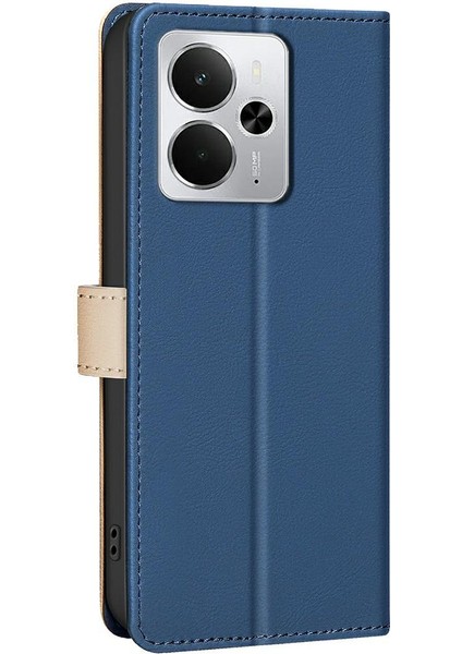 Realme 14 5g Global Için Rfıd Deri Kılıf (Yurt Dışından)