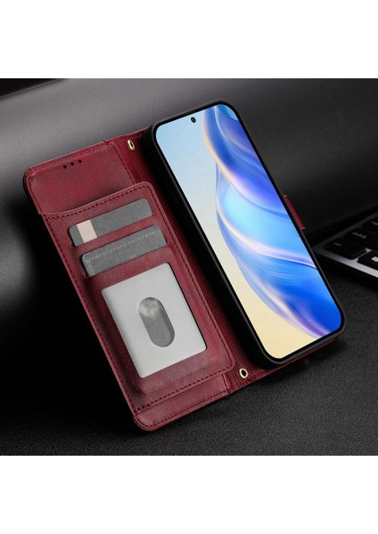 Realme P3 Ultra 5g Için Pu Deri Kılıf (Yurt Dışından)