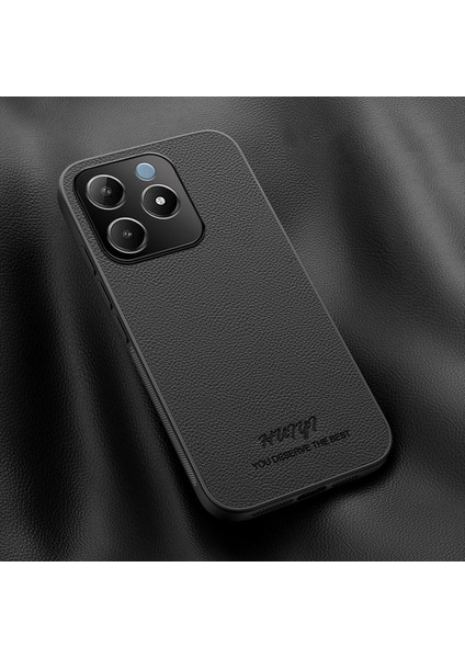 Realme C63 / C61 4g Için Huıyı Deri Manyetik Telefon Kılıfı (Yurt Dışından)