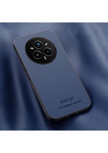 Realme 14 Pro+ Için Deri Manyetik Telefon Kılıfı (Yurt Dışından)