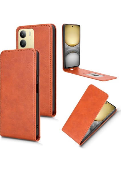 Realme C75 4g Için Dikey Flip Case (Yurt Dışından)