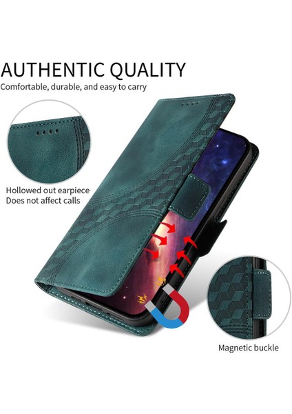 Realme 14 Pro Global Için Kabartmalı Pu Kılıf (Yurt Dışından)
