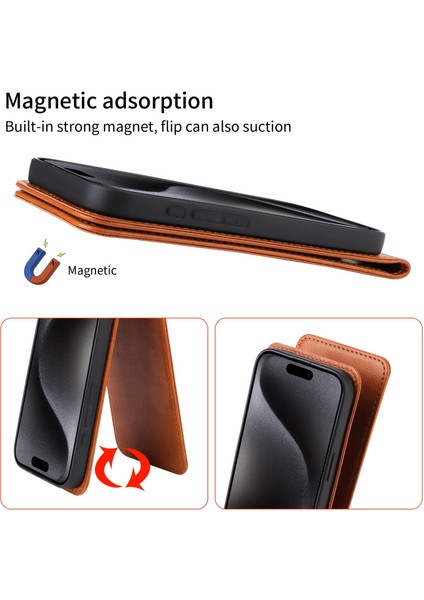 Realme C75 4g Için Dikey Flip Case (Yurt Dışından)