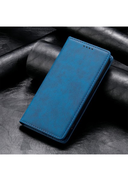 Realme 13+ Için Manyetik Rfıd Pu Kılıf (Yurt Dışından)